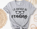 I'd Rather Be Reading - Adult & Kids T-Shirts, Sweatshirts & Hoodies apparel design preview 1
