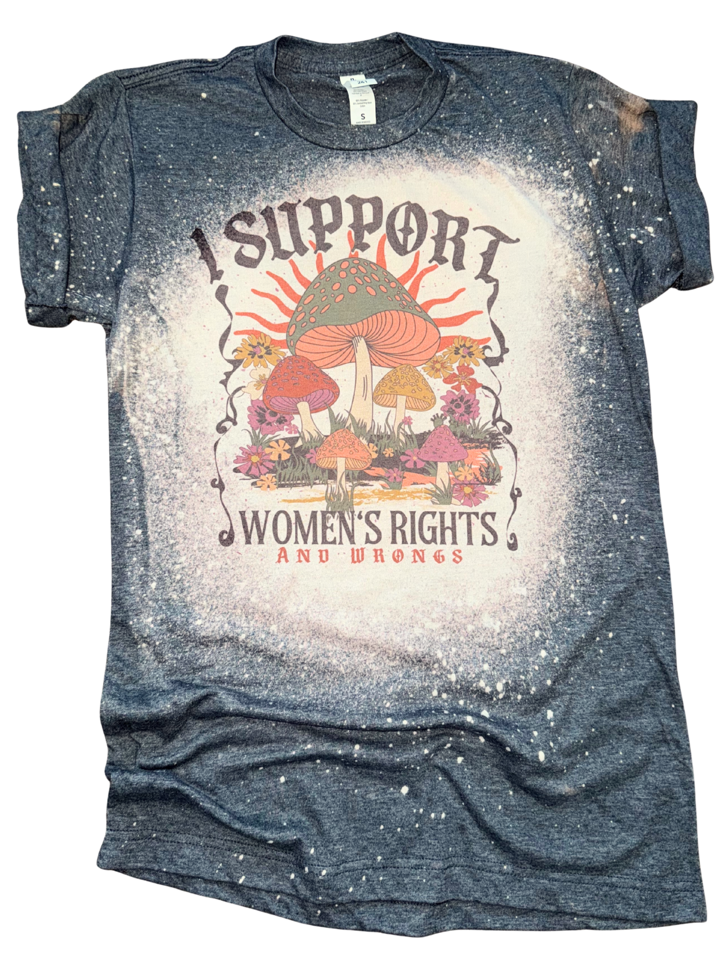 I Support Women'S Rights (and Wrongs) Bleached - Adult & Kids T-Shirts, Sweatshirts & Hoodies apparel design preview 1