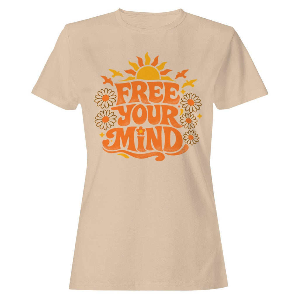 Free Your Mind Retro Art Women's - Adult & Kids T-Shirts, Sweatshirts & Hoodies apparel design preview 1