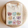 Valentine's Sweet Hearts, Candy, Comfort Colors Day - Adult & Kids T-Shirts, Sweatshirts & Hoodies apparel design preview 1