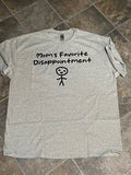Mom's Favorite Disappointment (Grey) - Adult & Kids T-Shirts, Sweatshirts & Hoodies apparel design preview 1