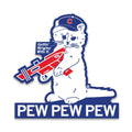 Wrigley with It Pew Die-Cut Sticker - Adult & Kids T-Shirts, Sweatshirts & Hoodies apparel design preview 1