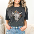 Cow Skull Western Desert Sizes S-2XL - Adult & Kids T-Shirts, Sweatshirts & Hoodies apparel design preview 1