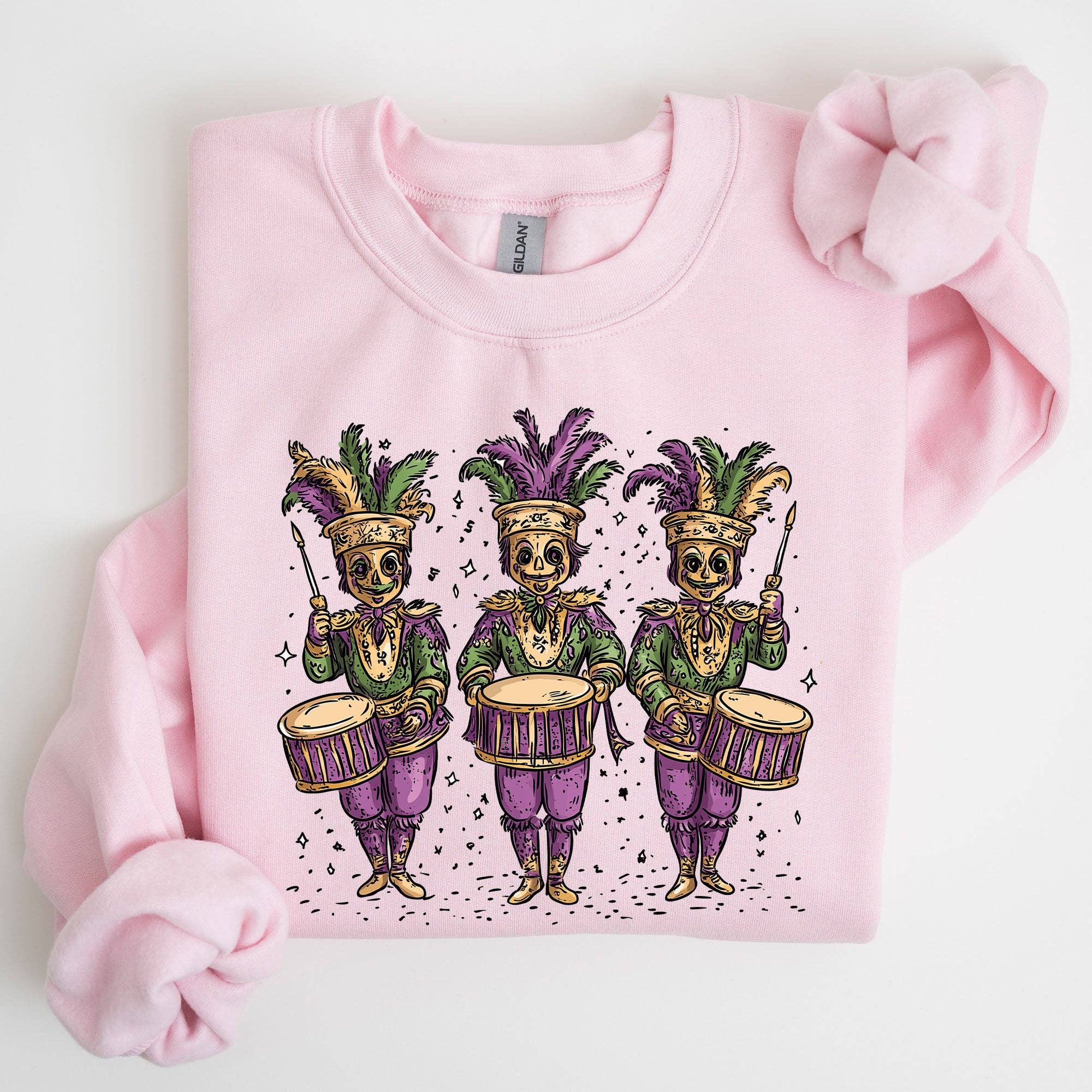 Mardi Gras, Nutcracker Fleur De Lis, Fat Tuesday - Adult & Kids T-Shirts, Sweatshirts & Hoodies apparel design preview 1