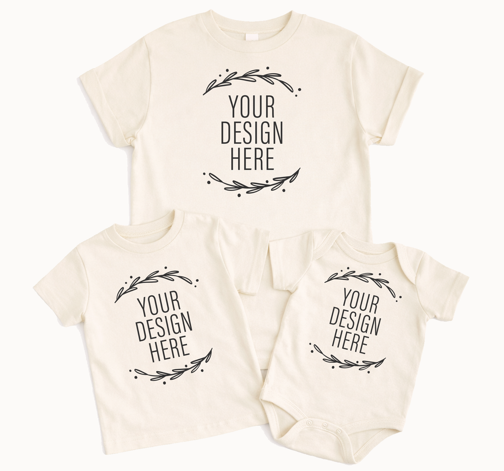 Custom Logo Your Design Dtf Printed - Adult & Kids T-Shirts, Sweatshirts & Hoodies apparel design preview 1
