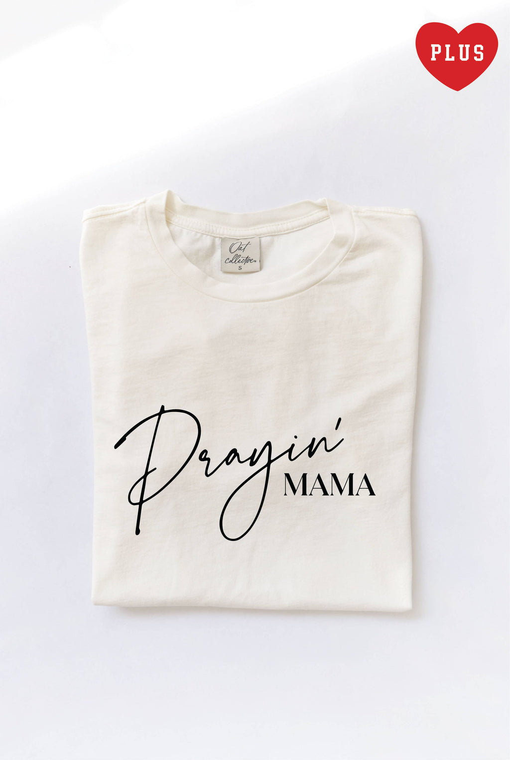 Prayin' Mama Plus Mineral Graphic Top - Adult & Kids T-Shirts, Sweatshirts & Hoodies apparel design preview 1