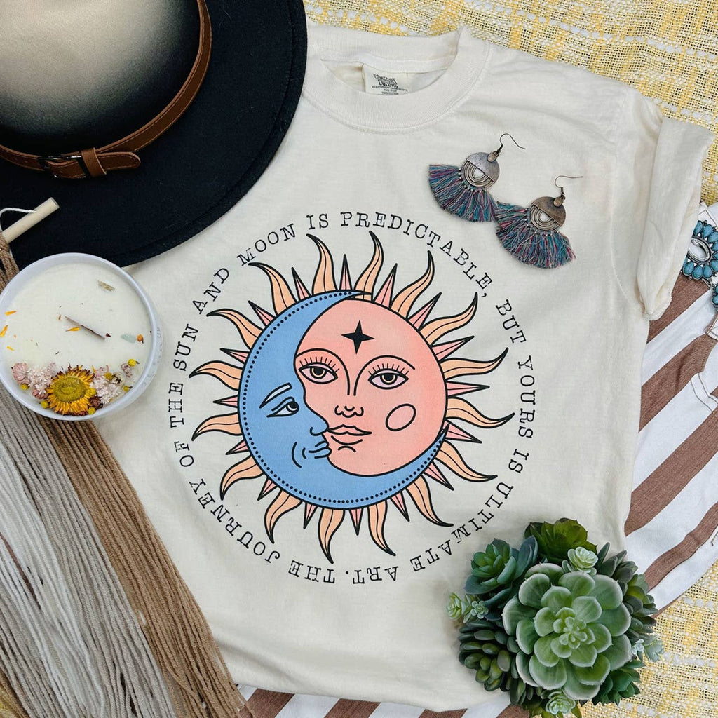 The Journey of Sun and Moon Everyday - Adult & Kids T-Shirts, Sweatshirts & Hoodies apparel design preview 1