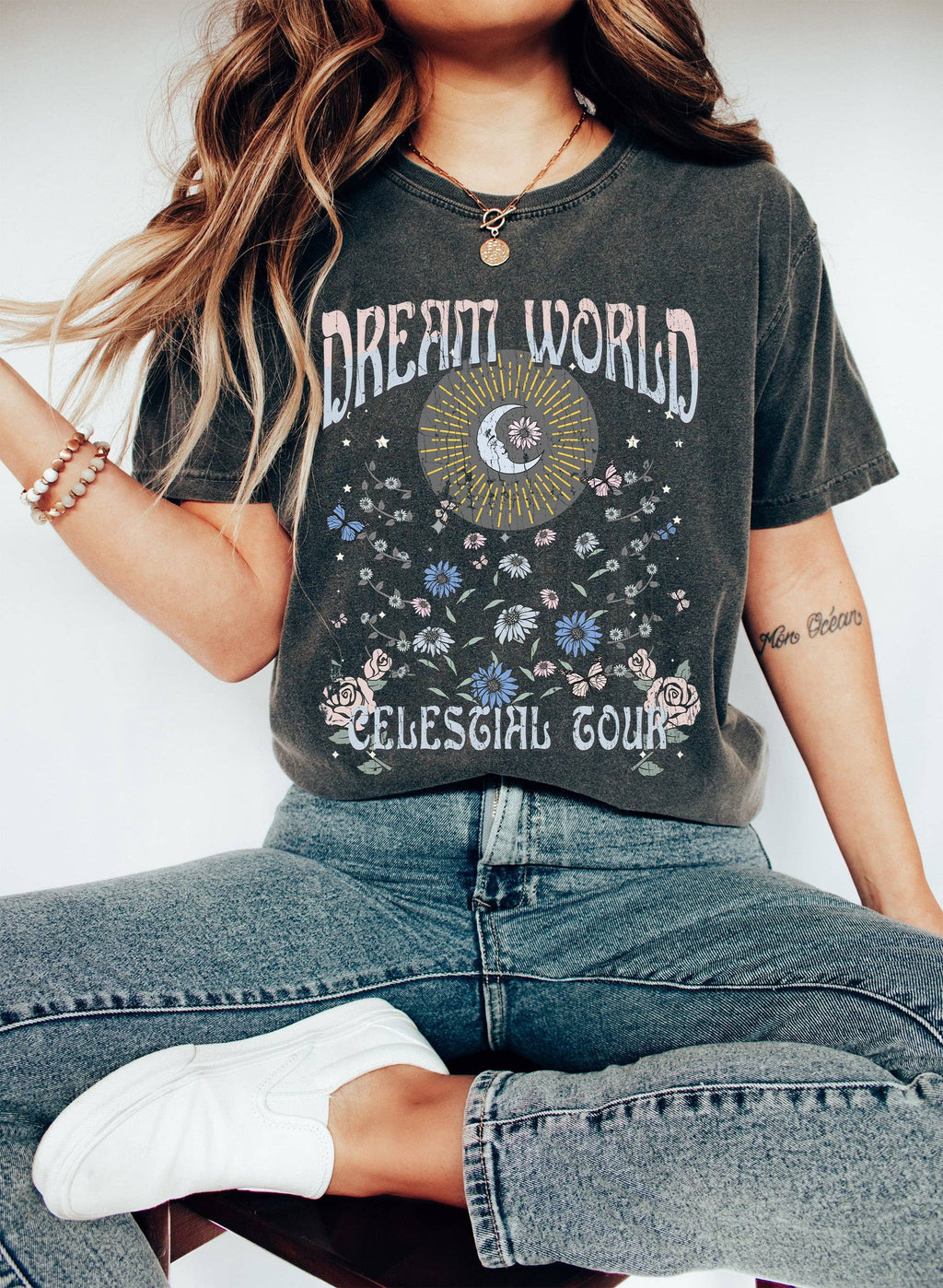 Dream World Celestial Tour - Adult & Kids T-Shirts, Sweatshirts & Hoodies apparel design preview 1