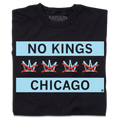 No Kings Chicago Flag - Adult & Kids T-Shirts, Sweatshirts & Hoodies apparel design preview 1