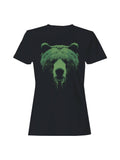 Majestic Green Bear Illustration Women's - Adult & Kids T-Shirts, Sweatshirts & Hoodies apparel design preview 1