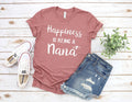 Happiness Is Being A Nana - Adult & Kids T-Shirts, Sweatshirts & Hoodies apparel design preview 1
