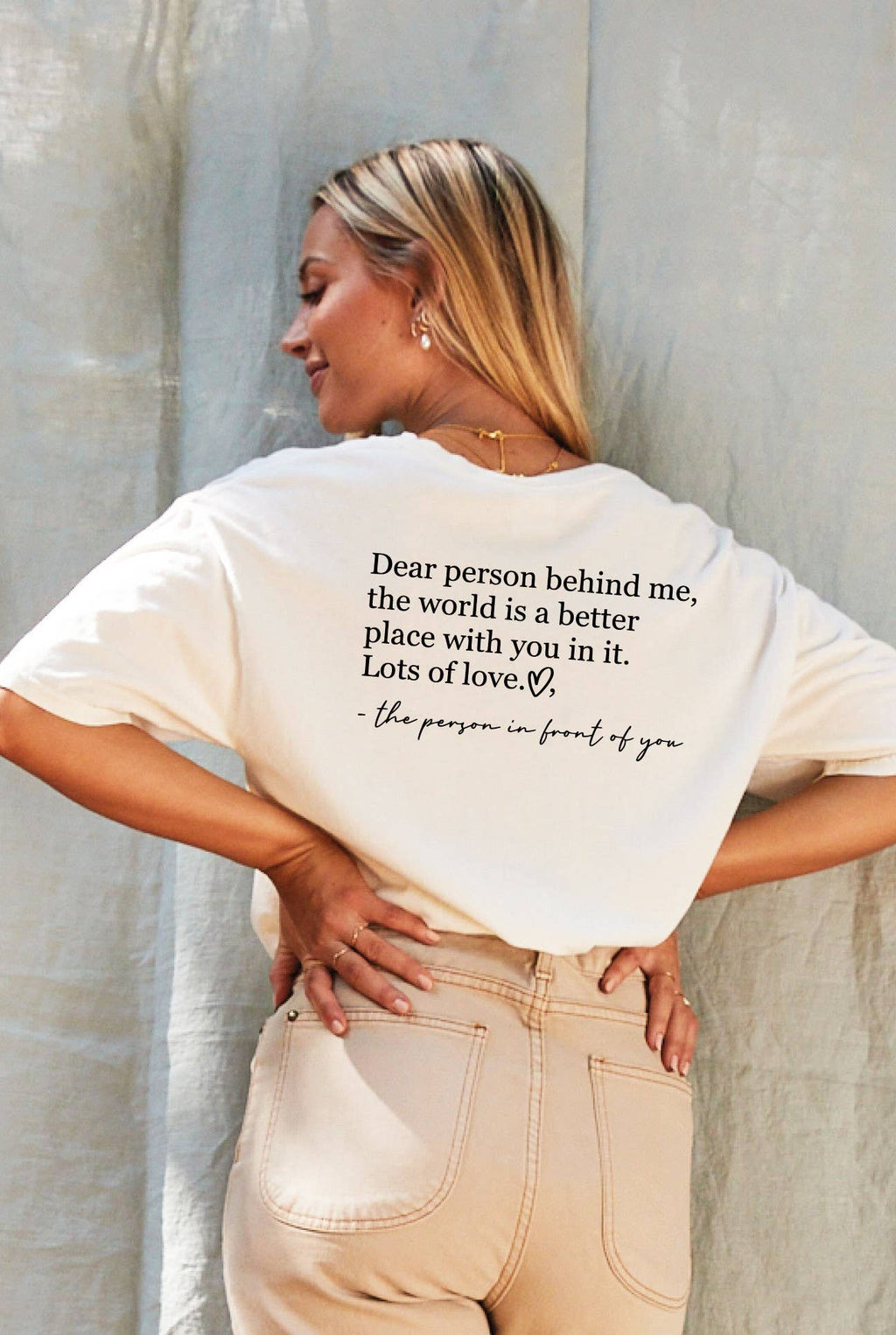 Dear Person Behind Me Mineral Graphic Top - Adult & Kids T-Shirts, Sweatshirts & Hoodies apparel design preview 1
