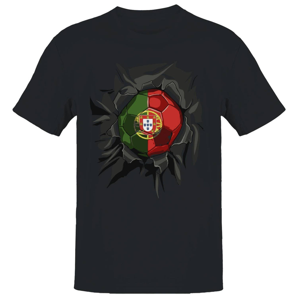 Portugal Soccer Crest Men's - Adult & Kids T-Shirts, Sweatshirts & Hoodies apparel design preview 1