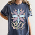 Boho Folk Art Floral Vintage - Adult & Kids T-Shirts, Sweatshirts & Hoodies apparel design preview 1