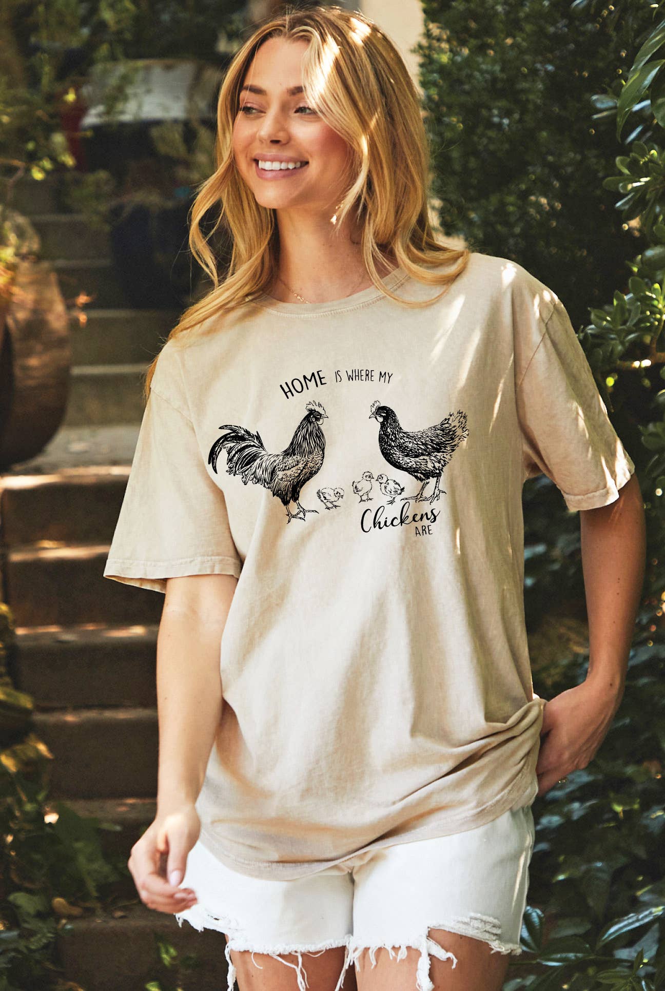 Home Is Where Oversized Mineral Washed Graphic Top - Adult & Kids T-Shirts, Sweatshirts & Hoodies apparel design preview 1