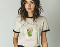 Matcha Latte Social Club Cute Ringer - Adult & Kids T-Shirts, Sweatshirts & Hoodies apparel design preview 1