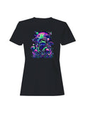 Cosmic Frog and Psychedelic Mushrooms Women's - Adult & Kids T-Shirts, Sweatshirts & Hoodies apparel design preview 1
