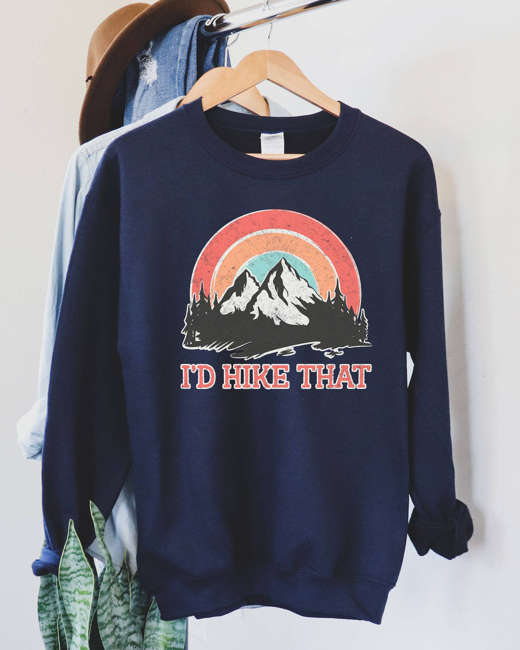 I`D Hike That - Adult & Kids T-Shirts, Sweatshirts & Hoodies apparel design preview 1