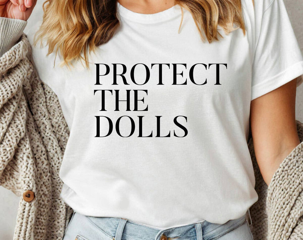 Protect the Dolls Lgbtqia Trans Rights Bella Canvas - Adult & Kids T-Shirts, Sweatshirts & Hoodies apparel design preview 1