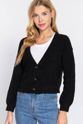 Long Slv V Neck Sweater Cardigan - Adult & Kids T-Shirts, Sweatshirts & Hoodies apparel design preview 1