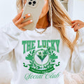 Lucky Social St. Patricks Day Graphic Crewneck - Adult & Kids T-Shirts, Sweatshirts & Hoodies apparel design preview 1