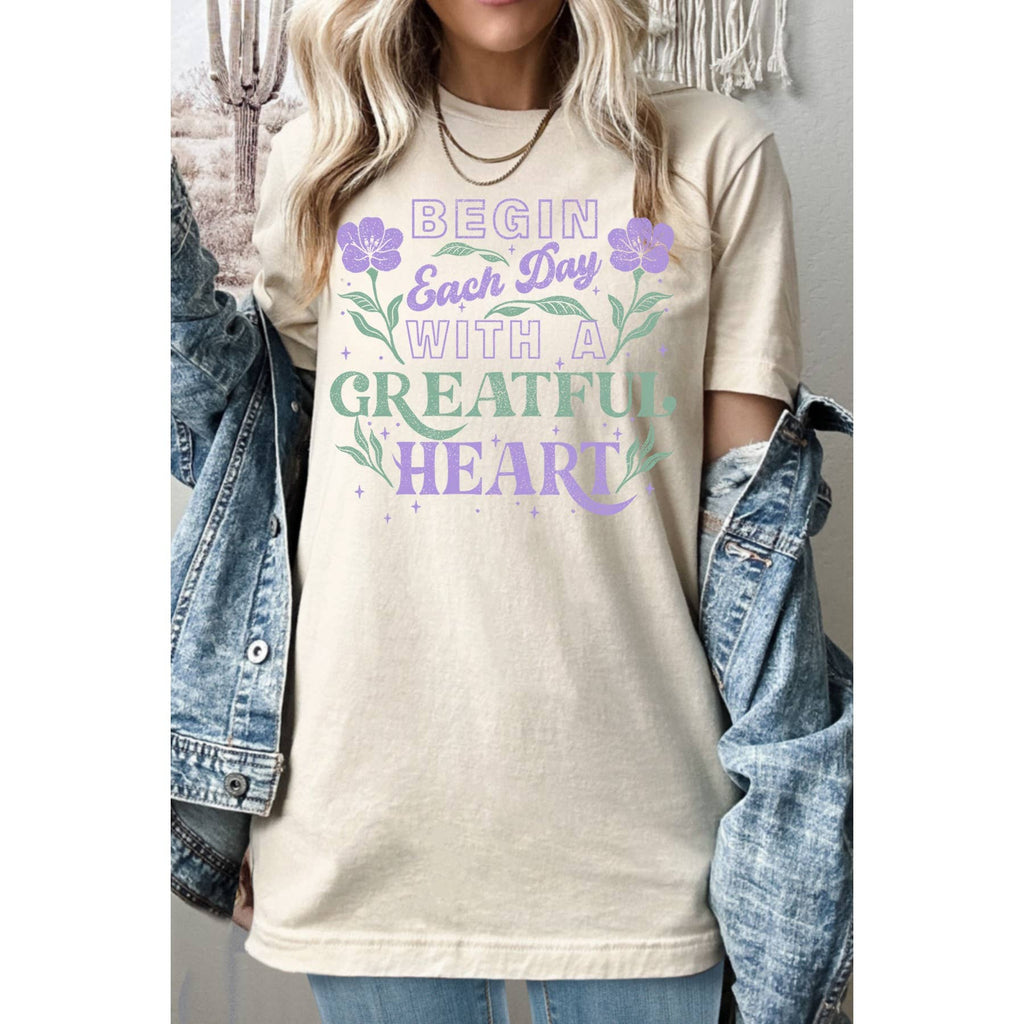 Greatful Heart - Adult & Kids T-Shirts, Sweatshirts & Hoodies apparel design preview 1