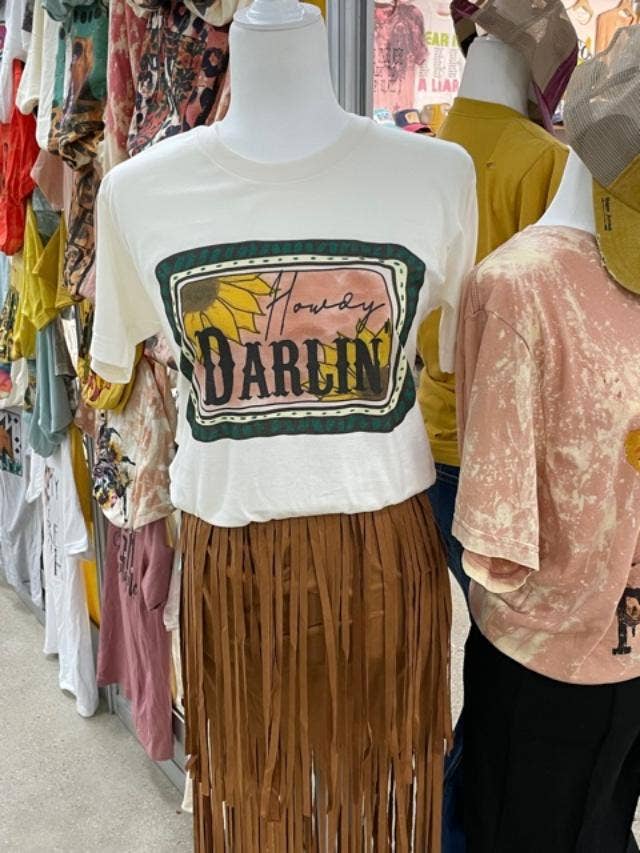 Howdy Darlin - Adult & Kids T-Shirts, Sweatshirts & Hoodies apparel design preview 1