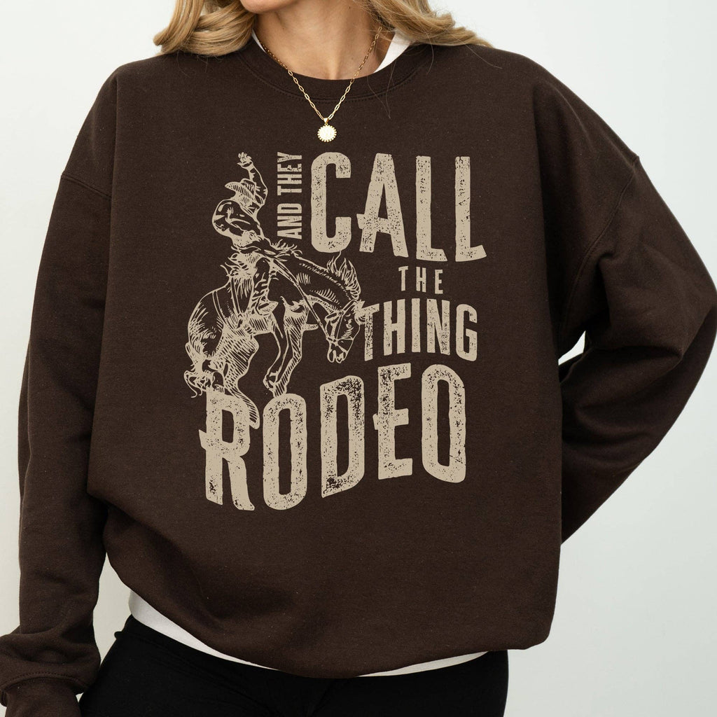 Rodeo Rider, Bronco, Bull, Horse, Cowboy, Cowgirl - Adult & Kids T-Shirts, Sweatshirts & Hoodies apparel design preview 1