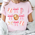 Coquette Baseball Graphic Bella Canvas - Adult & Kids T-Shirts, Sweatshirts & Hoodies apparel design preview 1