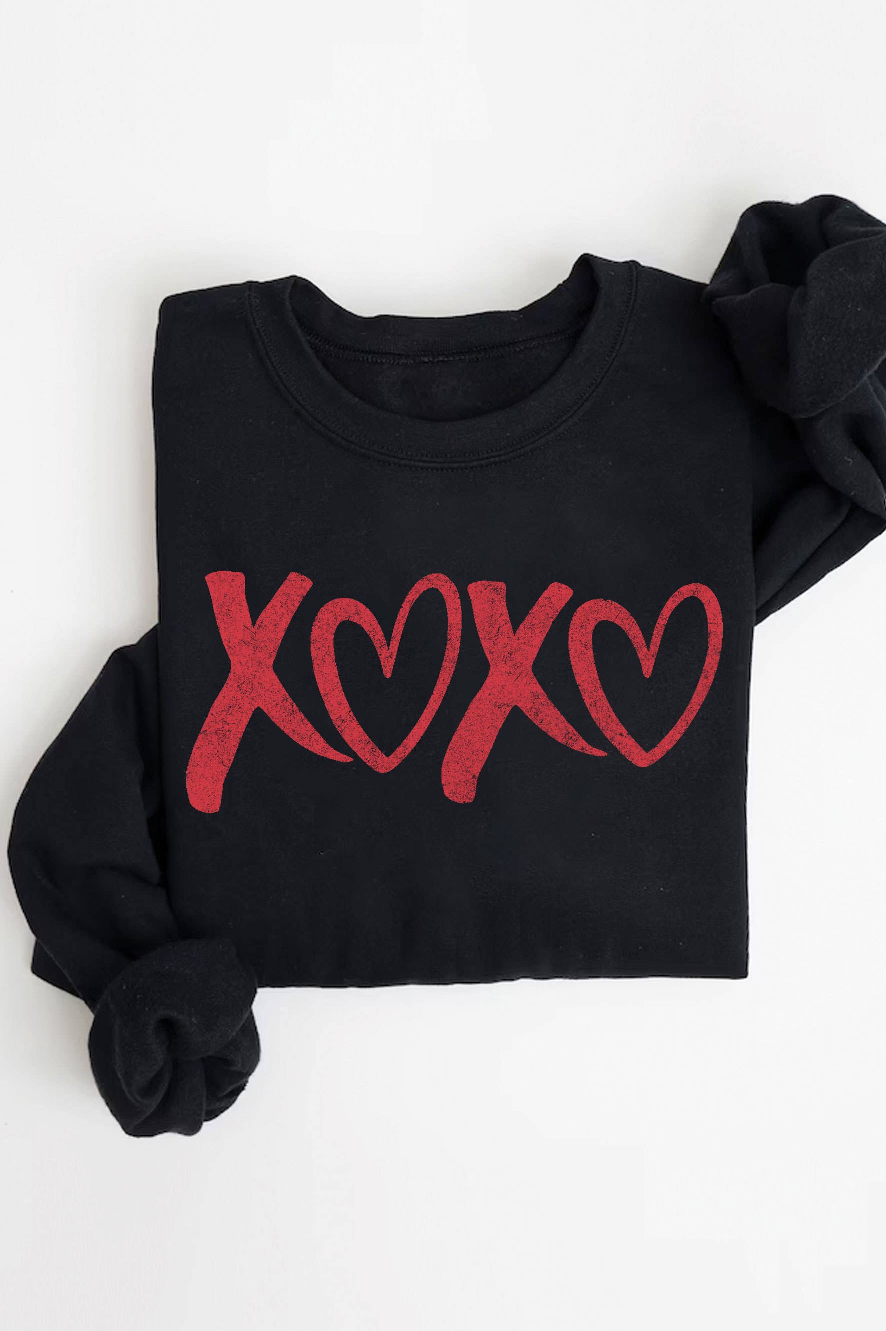 Xoxo Valentine Graphic Brushed - Adult & Kids T-Shirts, Sweatshirts & Hoodies apparel design preview 1