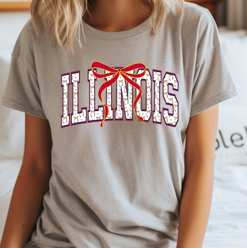 Illini Coquette - Adult & Kids T-Shirts, Sweatshirts & Hoodies apparel design preview 1