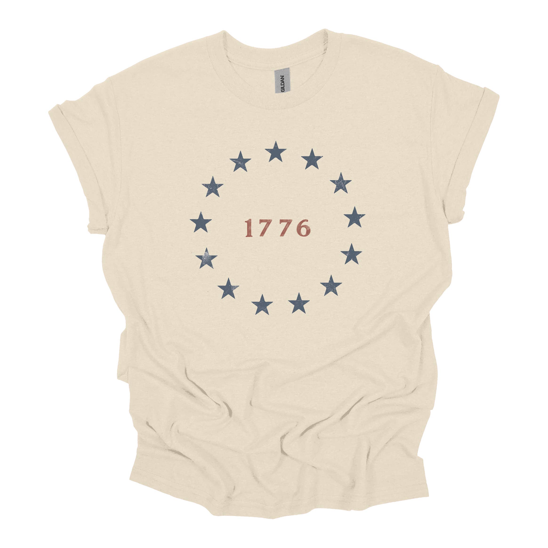 Star Circle 1776 - Adult & Kids T-Shirts, Sweatshirts & Hoodies apparel design preview 1