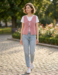 Bow Tie Ribbon Sweater Vest SI-27274 - Adult & Kids T-Shirts, Sweatshirts & Hoodies apparel design preview 1