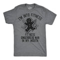 Fitness Gingerbread in My Mouth Men's - Adult & Kids T-Shirts, Sweatshirts & Hoodies apparel design preview 1