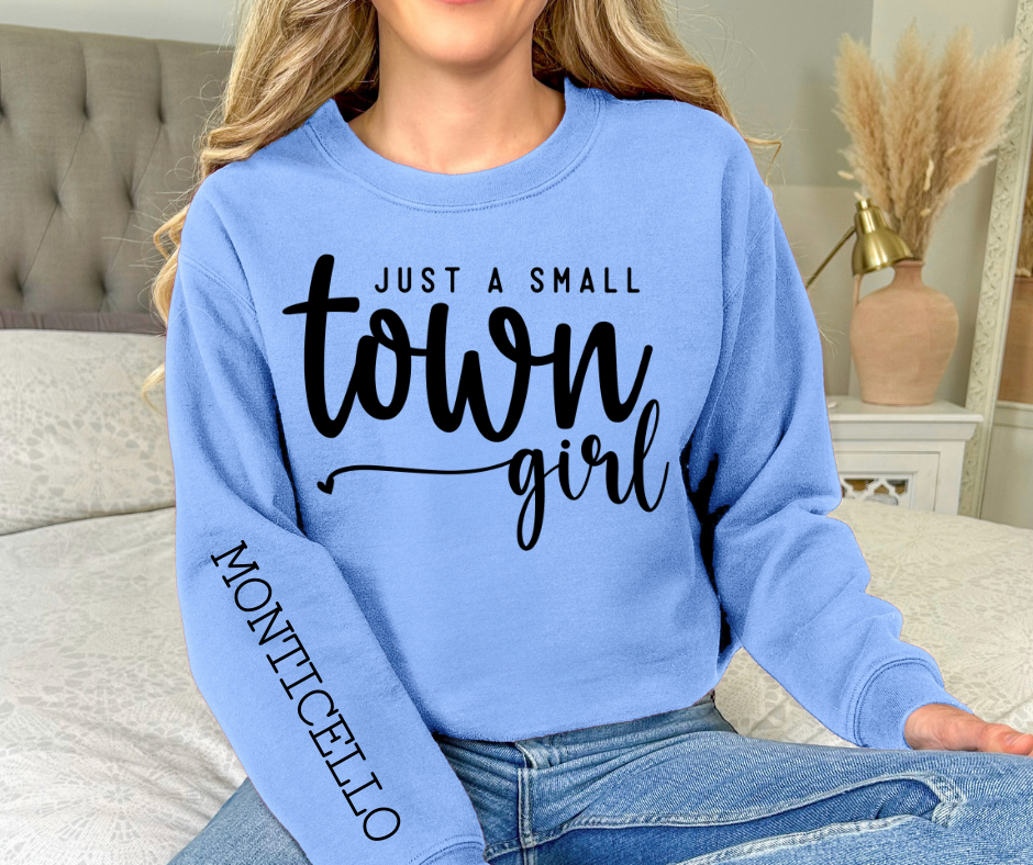Small Town Girl - Adult & Kids T-Shirts, Sweatshirts & Hoodies apparel design preview 1