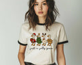 Just A Jolly Goose Christmas Tis the Season Ringer - Adult & Kids T-Shirts, Sweatshirts & Hoodies apparel design preview 1