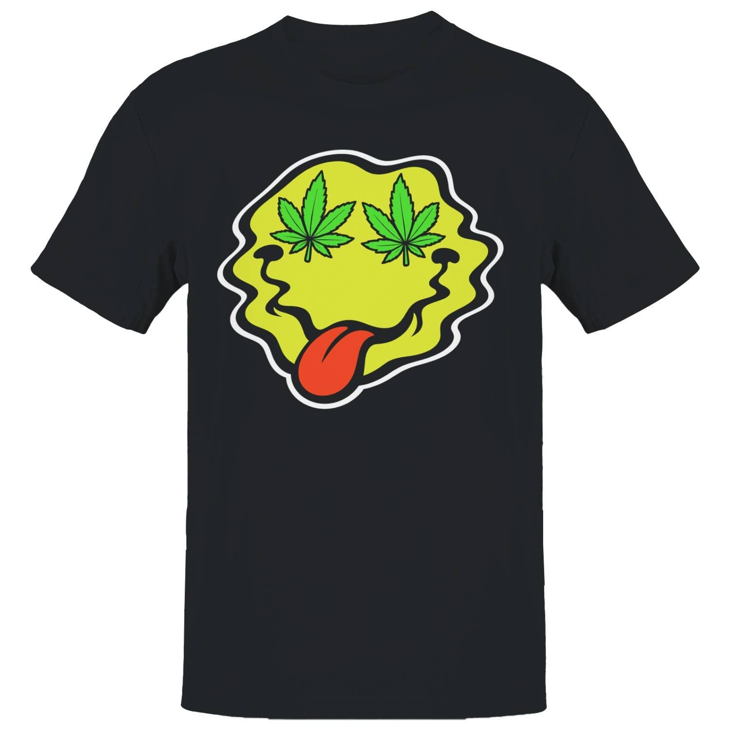Trippy Smiley Face Men's - Adult & Kids T-Shirts, Sweatshirts & Hoodies apparel design preview 1