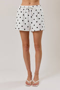 High Rise Polka Dot Print Sweatshorts - Adult & Kids T-Shirts, Sweatshirts & Hoodies apparel design preview 1
