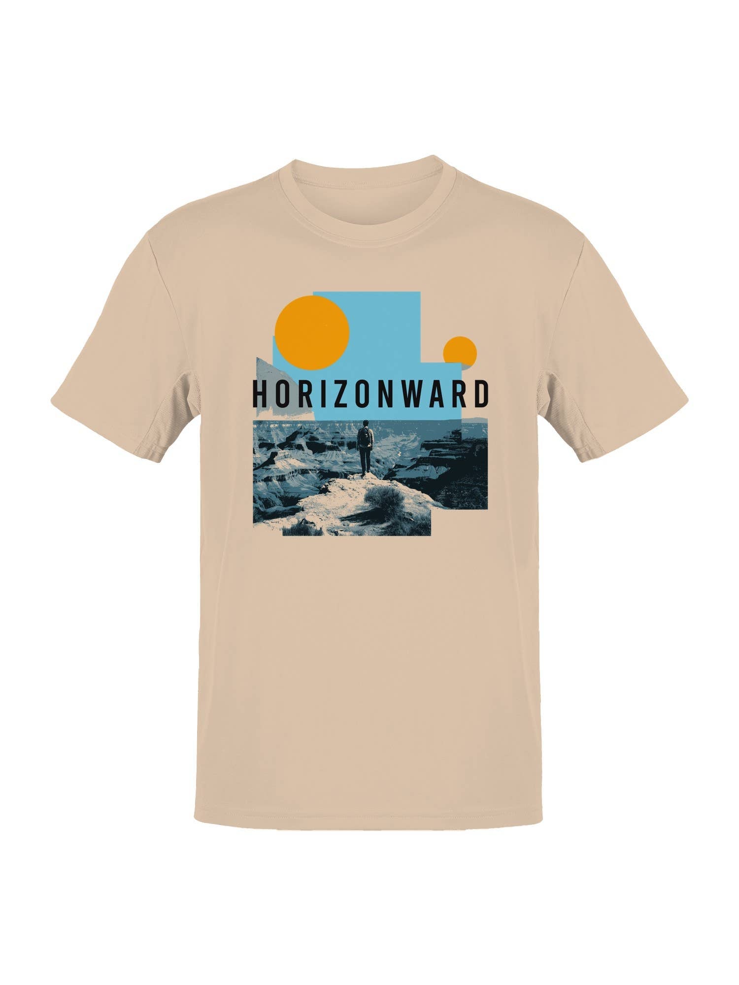 Horizonward Adventure Art Print Men's - Adult & Kids T-Shirts, Sweatshirts & Hoodies apparel design preview 1
