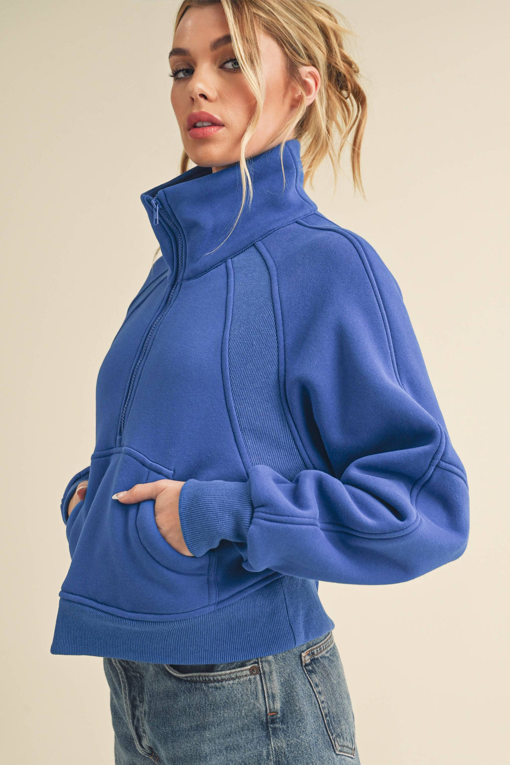 950CK Dove Funnel Neck Half Zip 2 - Adult & Kids T-Shirts, Sweatshirts & Hoodies apparel design preview 1