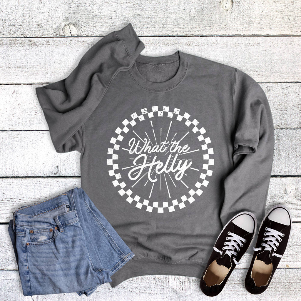 Funny What the Helly - Adult & Kids T-Shirts, Sweatshirts & Hoodies apparel design preview 1