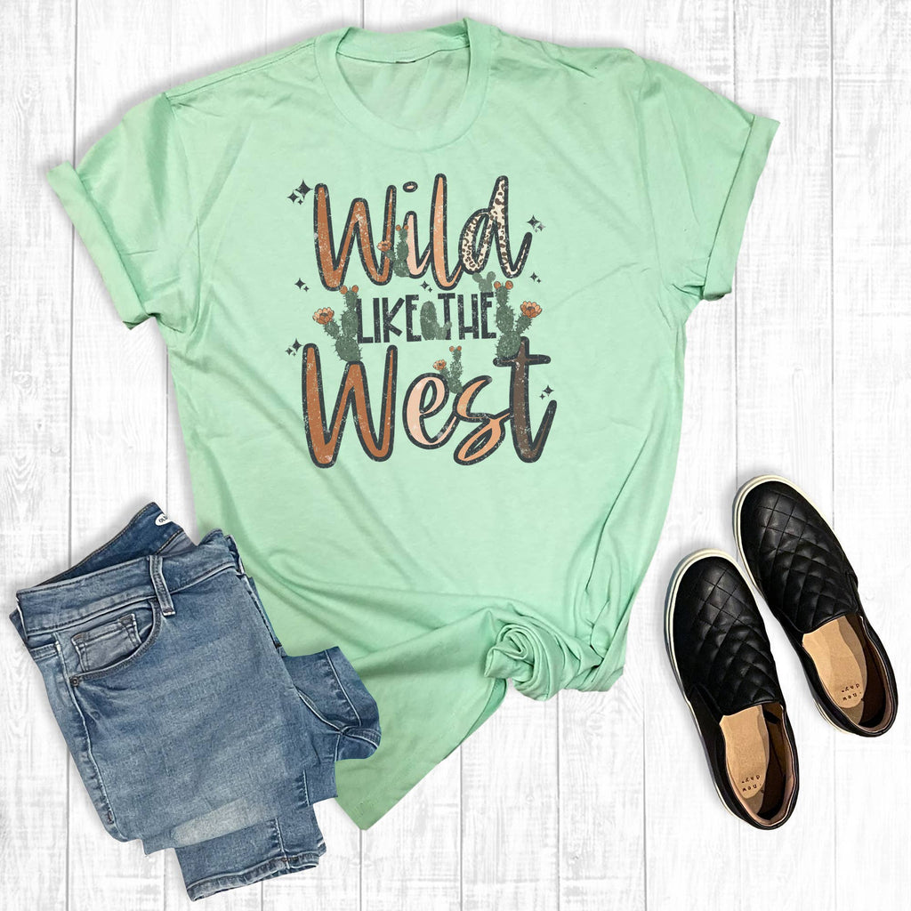 Wild Like the West - Adult & Kids T-Shirts, Sweatshirts & Hoodies apparel design preview 1