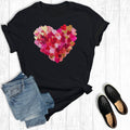 Valentine's Day Brushstroke Heart Graphic - Adult & Kids T-Shirts, Sweatshirts & Hoodies apparel design preview 1