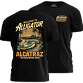 Alligator Alcatraz Never Leave 3963 - Adult & Kids T-Shirts, Sweatshirts & Hoodies apparel design preview 1