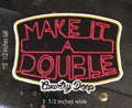 Make It A Double Patch - Adult & Kids T-Shirts, Sweatshirts & Hoodies apparel design preview 1