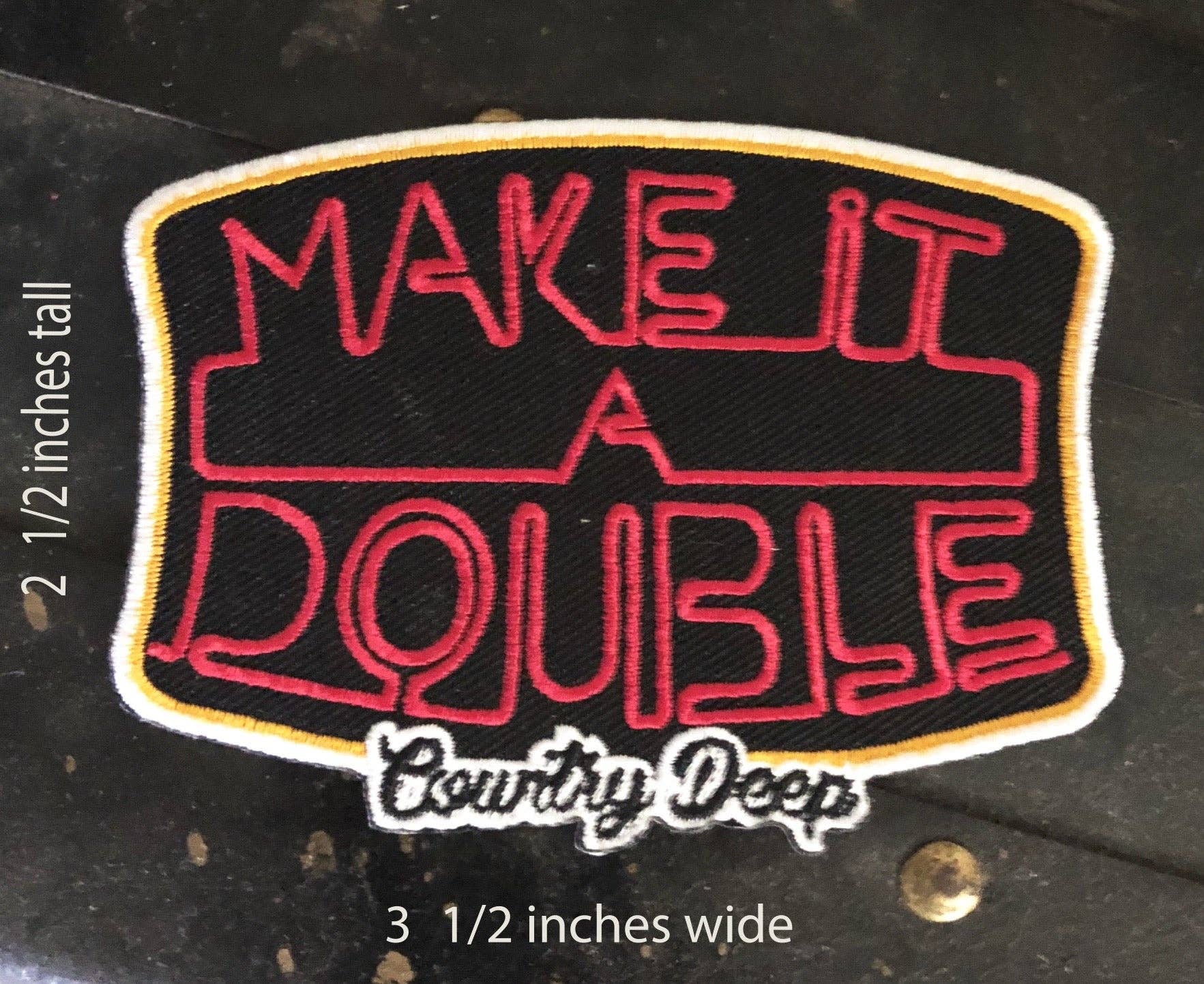 Make It A Double Patch - Adult & Kids T-Shirts, Sweatshirts & Hoodies apparel design preview 1
