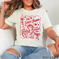 July 4th Graphic She Love Jesus Bella Canvas - Adult & Kids T-Shirts, Sweatshirts & Hoodies apparel design preview 1