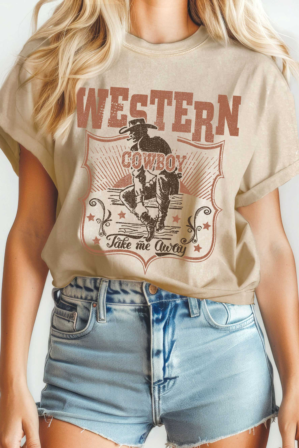 Western Cowboy Take Me Away Mineral Graphic - Adult & Kids T-Shirts, Sweatshirts & Hoodies apparel design preview 1