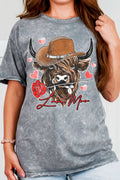 Love Moo Cow Valentine Mineral Graphic - Adult & Kids T-Shirts, Sweatshirts & Hoodies apparel design preview 1
