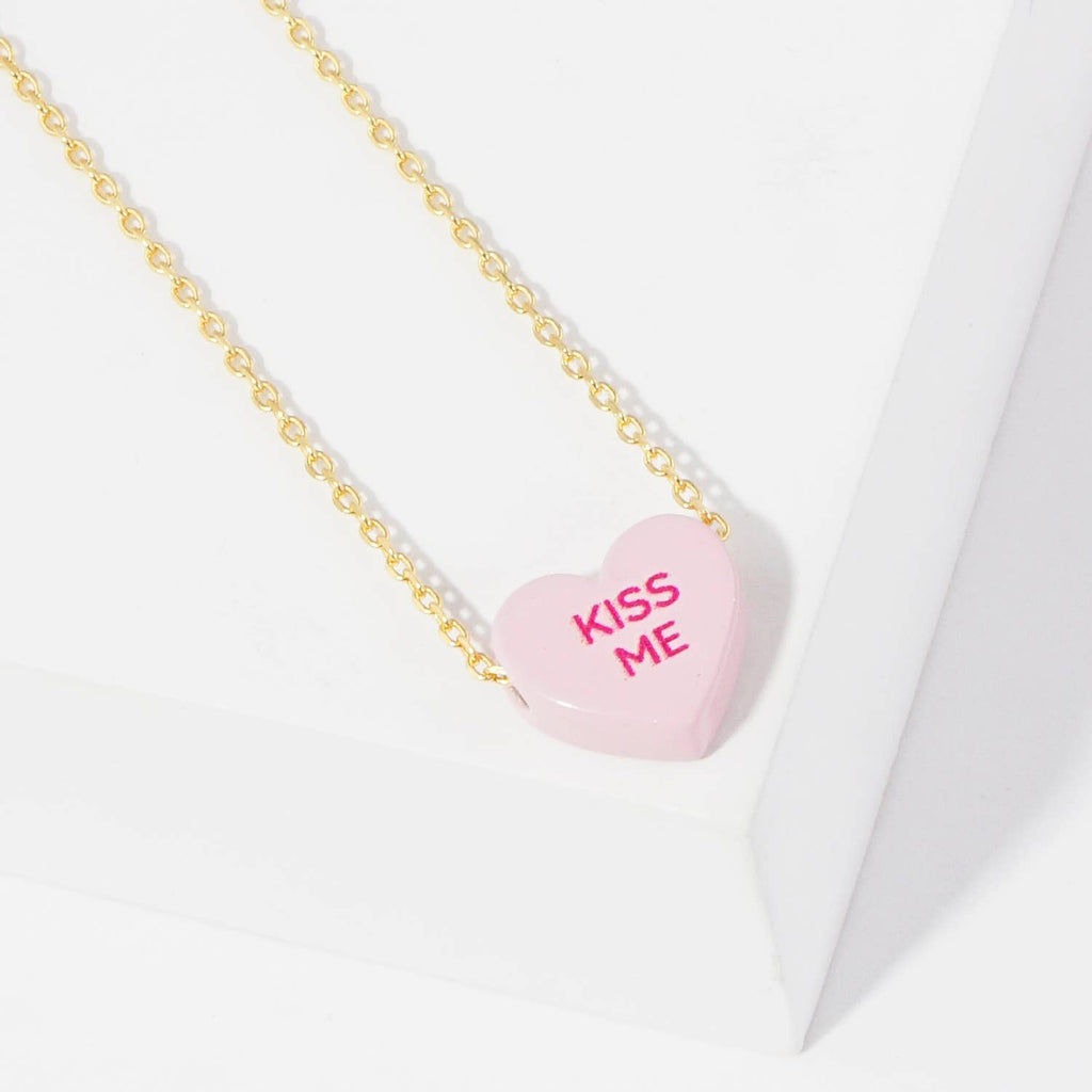 Gold Dipped Heart Candy Necklace - Adult & Kids T-Shirts, Sweatshirts & Hoodies apparel design preview 1